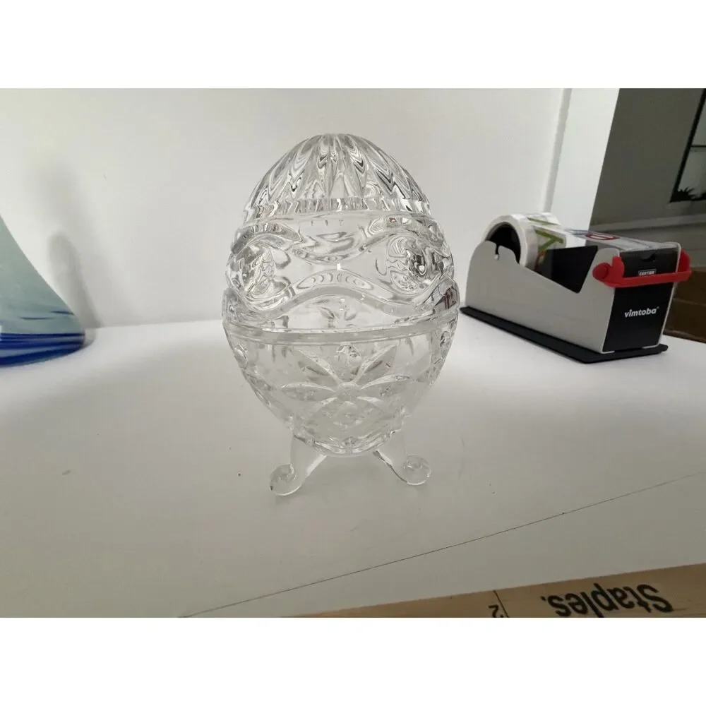 Vtg. Fifth Avenue Crystal Dish in the Box.